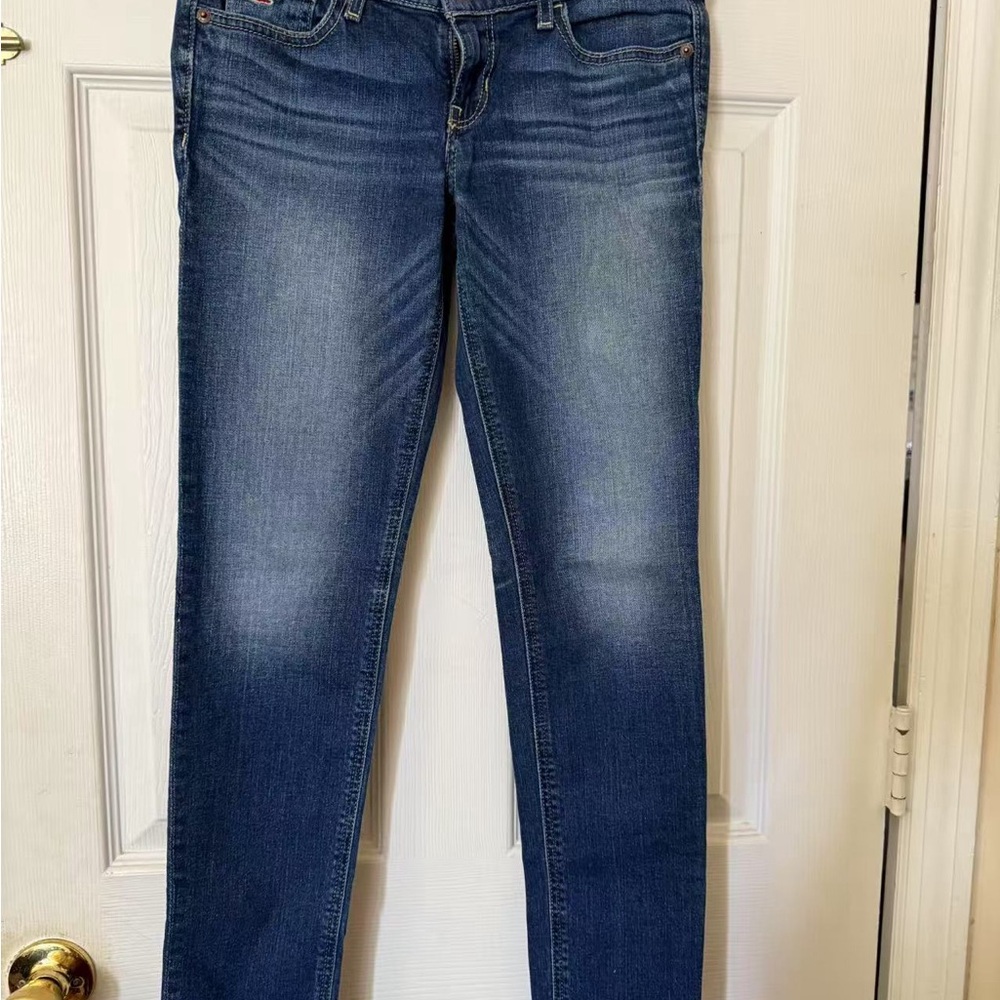 Hollister Co. dark blue denim skinny jeans - W26